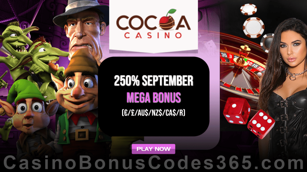 Cocoa Casino No Deposit Bonus Codes