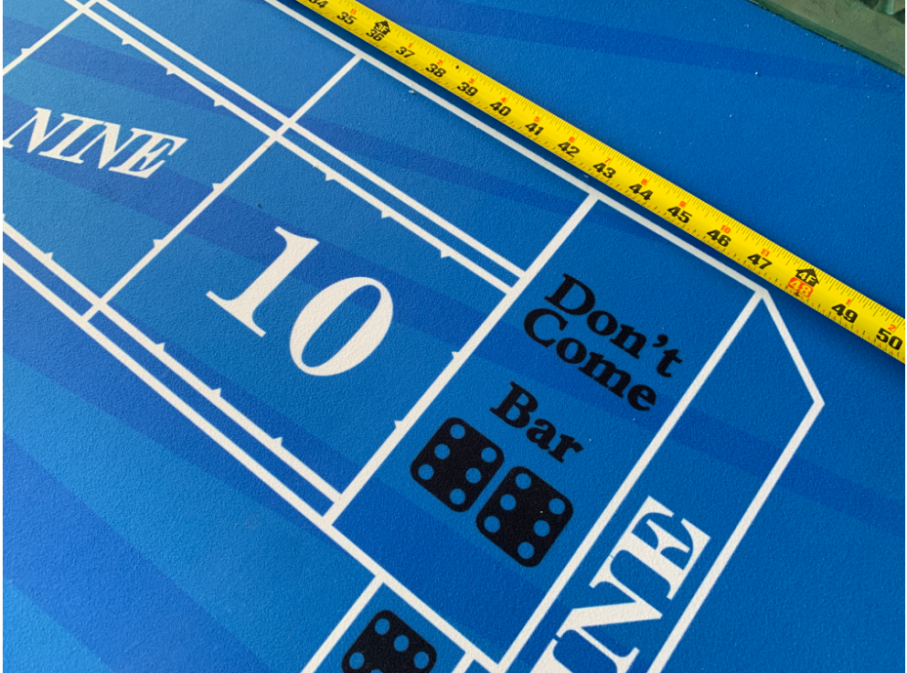 How to Build a Craps Table