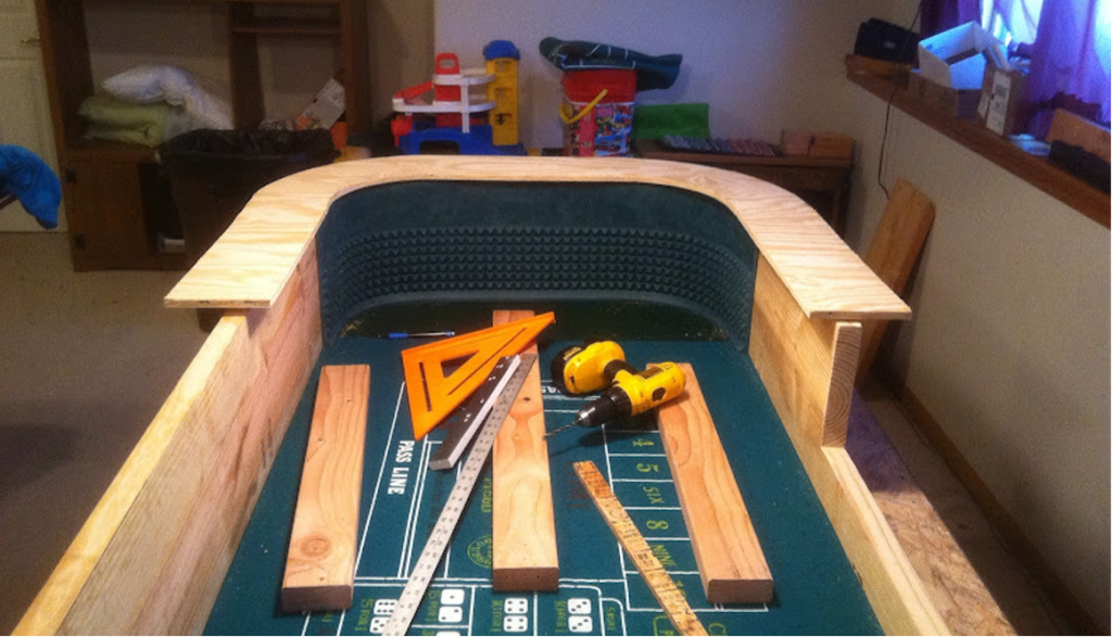 How to Build a Craps Table