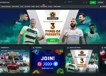 Adjarabet.am homepage