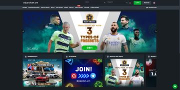 Adjarabet.am homepage