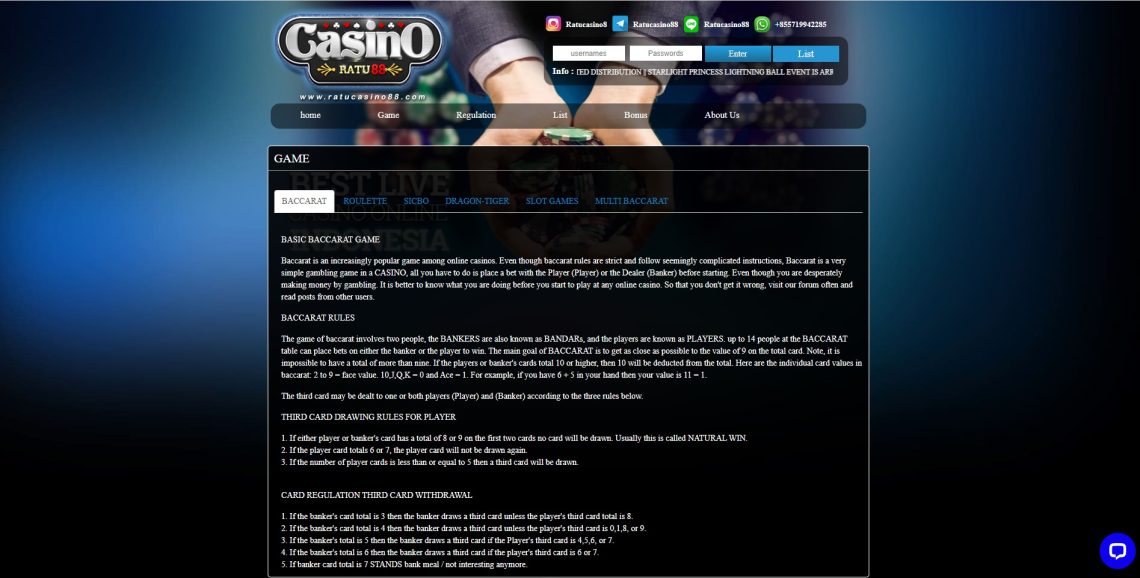 RatuCasino88 games