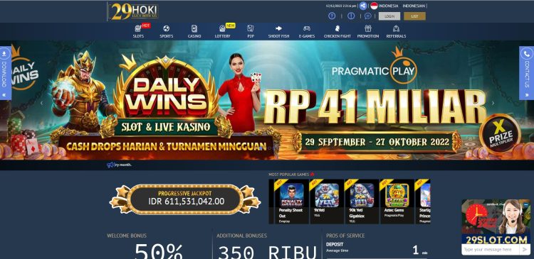 29Hoki casino