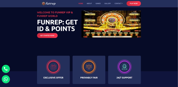 Funrep VIP: Play Online Casino Games for FUN