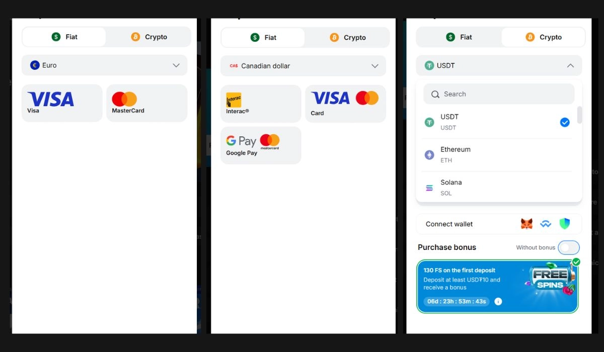 1win payment methods